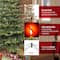 7.5ft. Pre-Lit Vermont Spruce Artificial Christmas Tree, Clear Lights